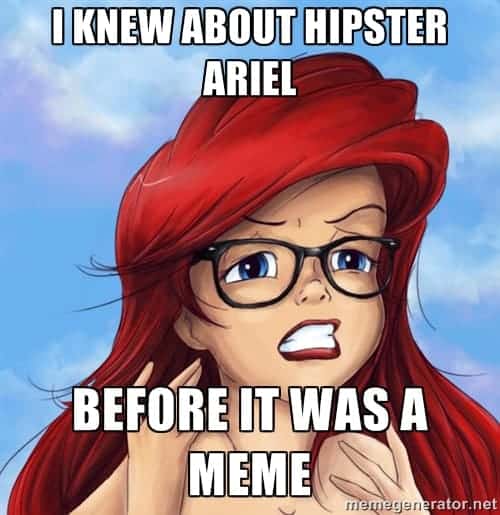 A Little Less Hipster Ariel